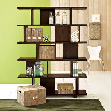 west elm cheap bookshelf room divider design