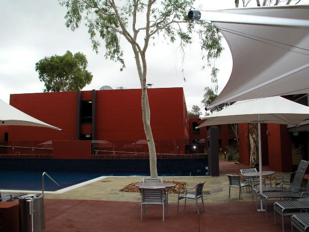 Pool area and outdoor furniture